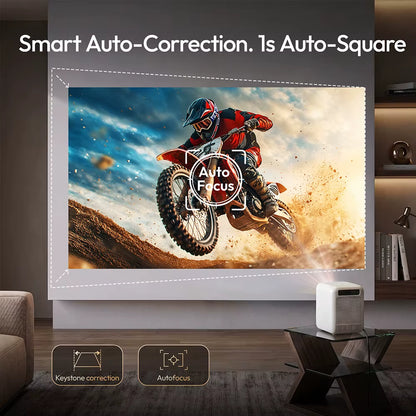 U4 LOVE 1 Smart Mini Home Theater Projector 4K 1080P Video Android WIFI for Smartphone Cinema