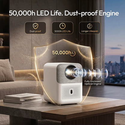 U4 LOVE 1 Smart Mini Home Theater Projector 4K 1080P Video Android WIFI for Smartphone Cinema